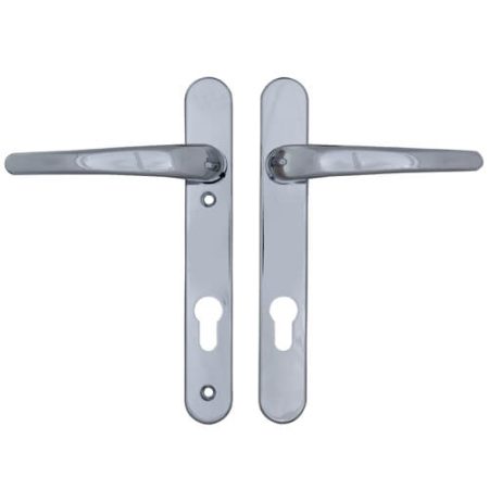 ERA Classic Lever Lever UPVC Multipoint Door Handles - 92mm PZ Sprung 122mm Screw Centres