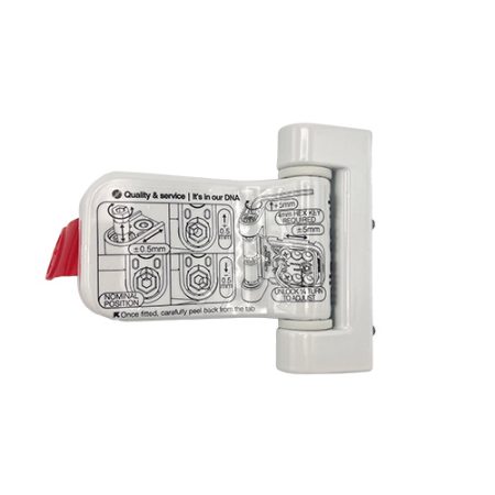 Prosecure Composite Flag Hinge for UPVC Doors - White
