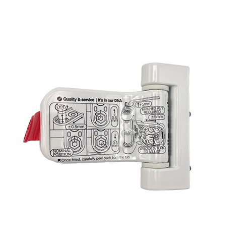 Prosecure Composite Flag Hinge for UPVC Doors - White
