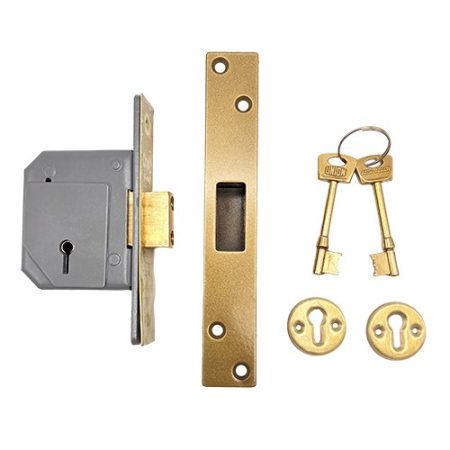 (Ex Chubb) Union 3G114 Non British Standard 5 Lever Mortice Deadlock
