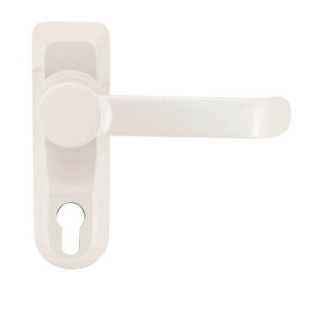 Briton 1413E Outside Access Device - Lever Handle No Euro Cylinder - For Timber or Metal Doors