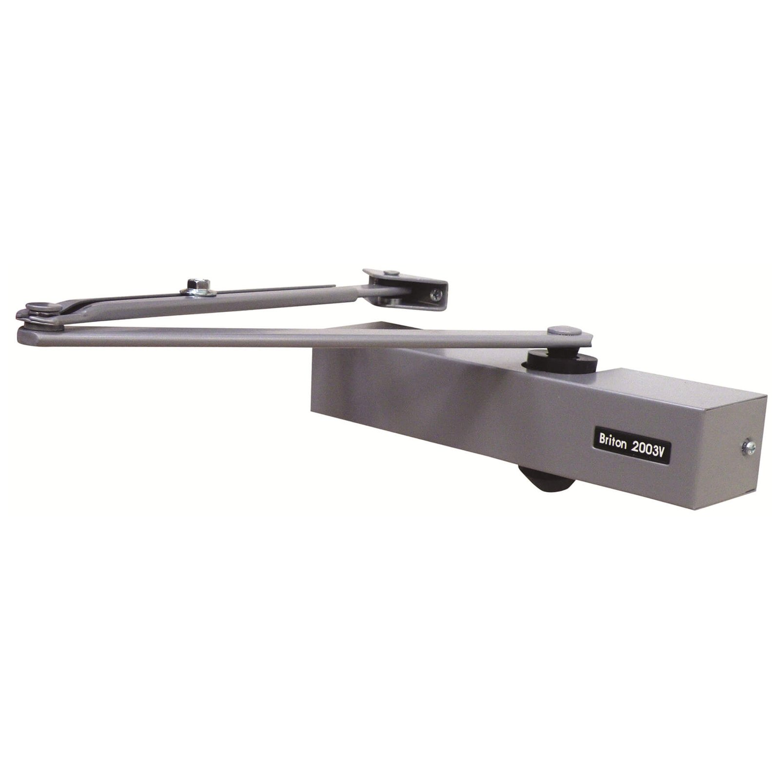 Briton 2003V Size 1-4 Overhead Door Closer with Backcheck