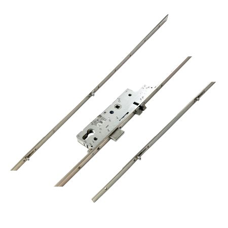 Maco Z-TS Latch Deadbolt 4 Rollers Flat 16mm Faceplate Multipoint Door Lock - Key Wind
