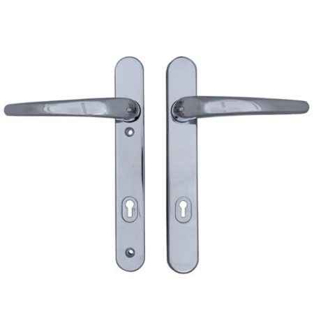 ERA Vectis Classic Lever Lever UPVC Multipoint Door Handles - 95mm PZ Sprung 122mm Screw Centres