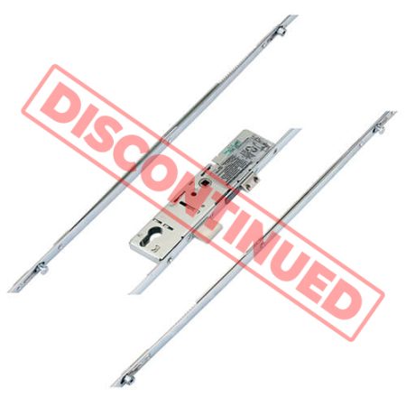 ERA Latch Deadbolt 2 Rollers 2 Mushroom Split Spindle Multipoint Door Lock - Option 2 - 28mm Backset