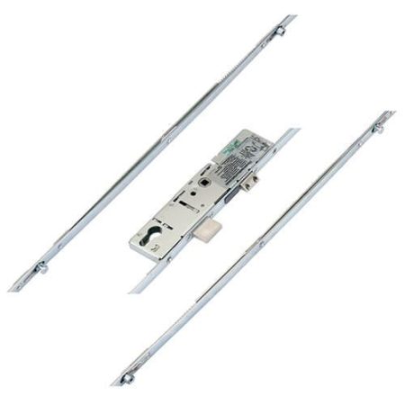 ERA Latch Deadbolt 2 Rollers 2 Mushroom Split Spindle Multipoint Door Lock - Option 2