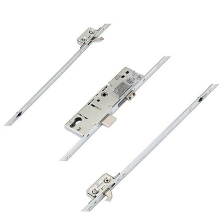 ERA Latch Deadbolt 2 Small Hooks Split Spindle Multipoint Door Lock