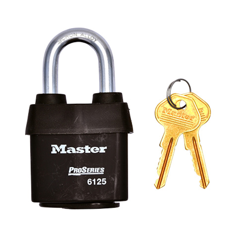 Master Pro Series Hi-Security 60mm Padlock - Open Shackle