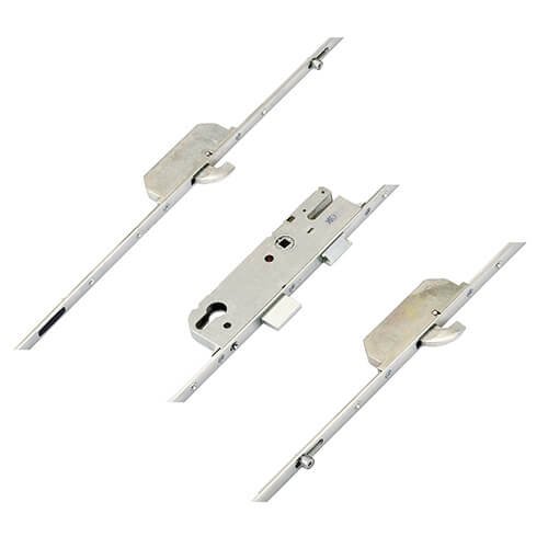 GU Europa Latch Deadbolt 2 Hooks 2 Rollers Lift Lever Multipoint Door Lock - Option 2