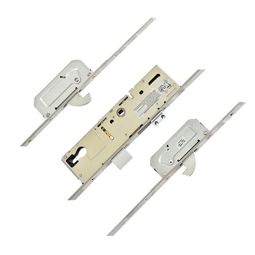 ERA Invincible Latch Deadbolt 2 Hooks Split Spindle Multipoint Door Lock - Option 1 (top hook to spindle = 728mm)