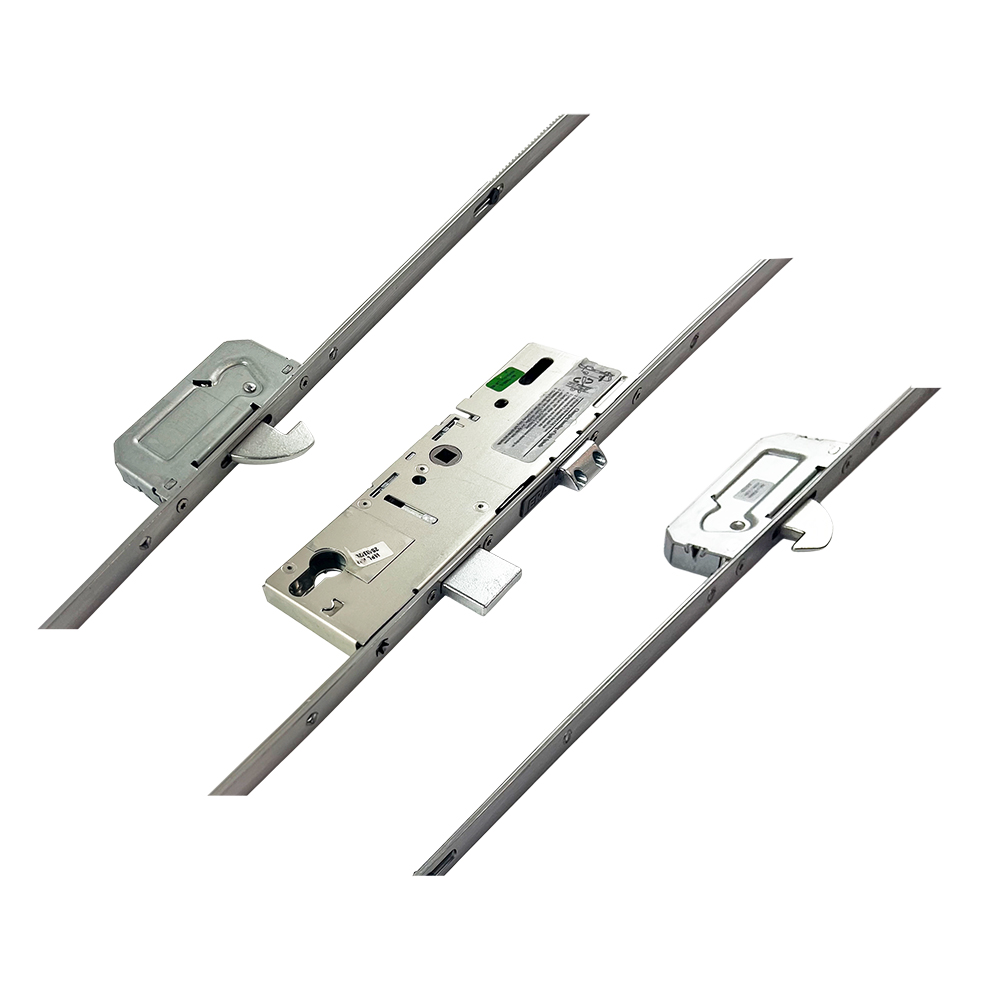 Era Latch Deadbolt 2 Hooks Interlocking French Door Lock Split Spindle Multipoint Door Lock