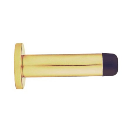 Carlisle Brass AA23 Cylinder Pattern Door Stop with Rose (LEAD TIME: 2-3 DAYS)