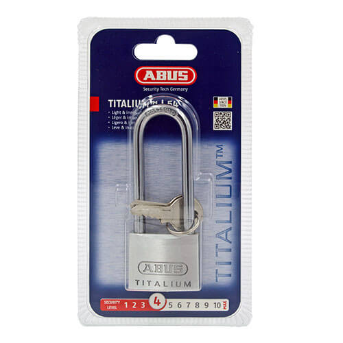 Abus 54TI Titalium 40mm Extra Long Shackle Padlock