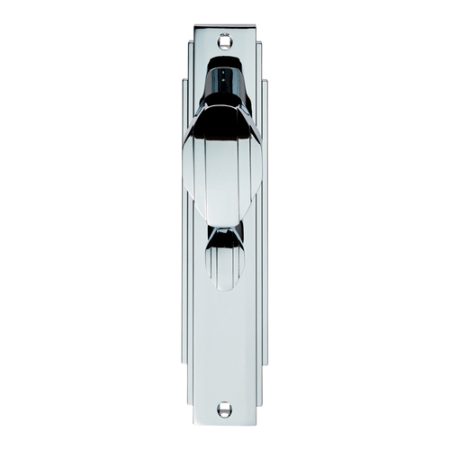 Carlisle Brass ADR023CP Art Deco Knob On WC Backplate (LEAD TIME: 2-3 DAYS)