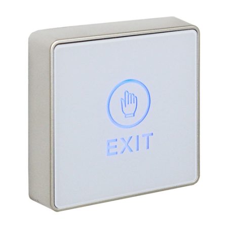 CQR AEB516 Architectural Request To Exit Touch Sensitive With Blue LED - White (LEAD TIME: 2-3 DAYS)