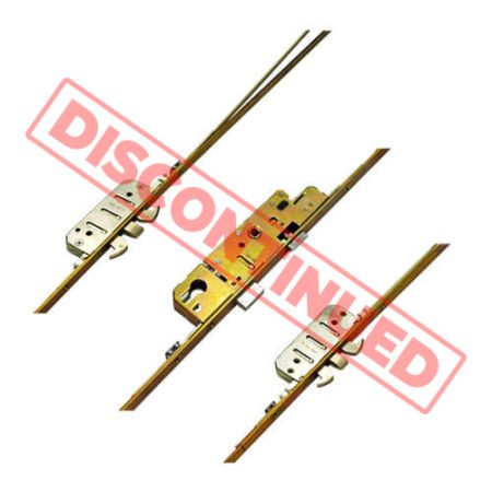 AGB Latch Deadbolt 2 Poseidon Bolts Lift Lever Multipoint Door Lock - Option 3