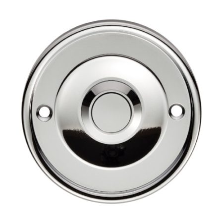 Carlisle Brass AQ30CP Round Bell Push (LEAD TIME: 2-3 DAYS)