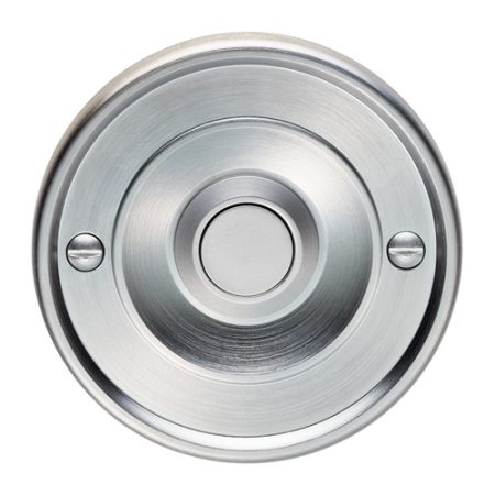 Carlisle Brass AQ30SC Round Bell Push (LEAD TIME: 2-3 DAYS)