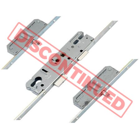 KFV Latch Deadbolt 2 Pin Bolts Key Wind Operated Multipoint Door Lock