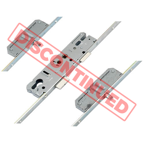KFV Latch Deadbolt 2 Pin Bolts Key Wind Operated Multipoint Door Lock