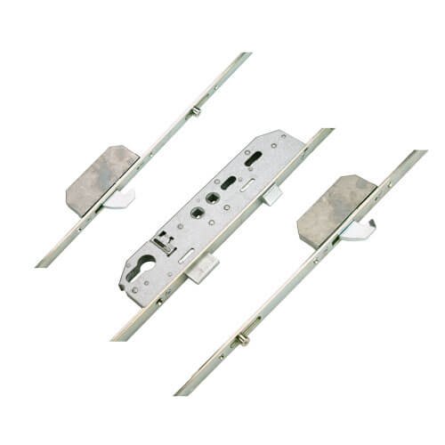 Mila Latch Deadbolt 2 Rollers 2 Hooks Double Spindle Multipoint Door Lock