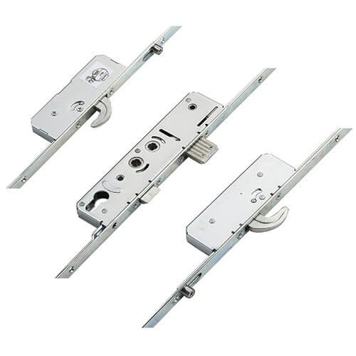 Avantis Latch Deadbolt 2 Hooks 2 Rollers Double Spindle Multipoint Door Lock - Option 1