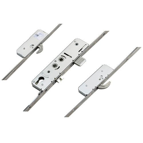 Avantis Latch Deadbolt 2 Hooks Double Spindle Multipoint Door Lock - Option 2 - Shootbolt Compatible