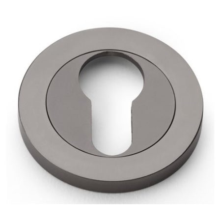 Alexander & Wilks AW390DBZ Concealed Fix Escutcheon Euro Profile - Dark Bronze (LEAD TIME: 2-3 DAYS)