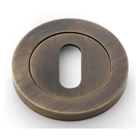 Alexander & Wilks AW391AB Concealed Fix Escutcheon Standard Profile - Antique Brass (LEAD TIME: 2-3 DAYS)