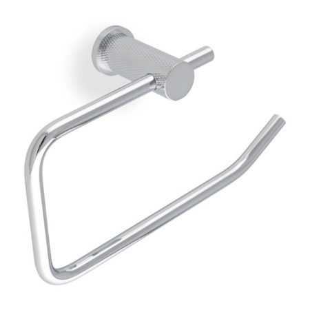 Alexander & Wilks AW450PC Brunel Diamond Knurled Toilet Roll Holder (LEAD TIME: 2-3 DAYS)
