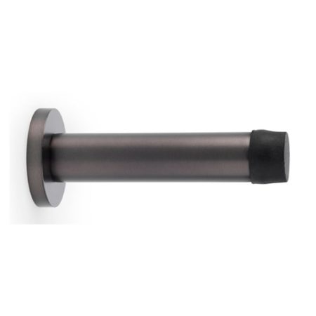 Alexander & Wilks AW616DBZ Cylinder Projection Door Stop On Rose - Dark Bronze (LEAD TIME: 2-3 DAYS)