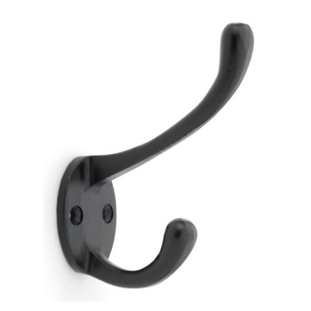 Alexander & Wilks AW770BL Victorian Hat and Coat Hook Powder Coat Black (LEAD TIME: 2-3 DAYS)