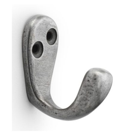 Alexander & Wilks AW774AI Victorian Single Robe Hook - Antique Brass Iron (LEAD TIME: 2-3 DAYS)