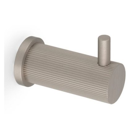 Alexander & Wilks AW776SN Brunel Reeded Coat Hook On 25mm Rose (LEAD TIME: 2-3 DAYS)