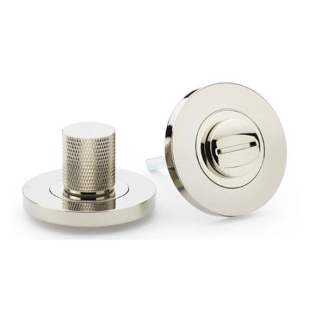 Alexander & Wilks AW790PNPVD Knurled Thumbturn and Release - Polished Nickel PVD (LEAD TIME: 2-3 DAYS)