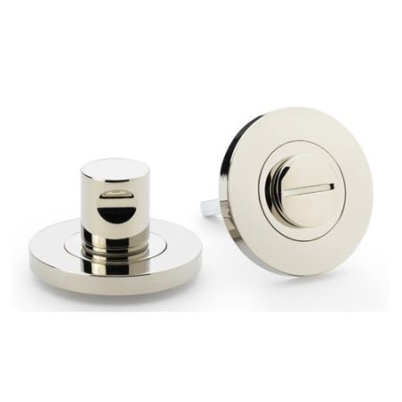 Alexander & Wilks AW791PNPVD Plain Thumbturn and Release - Polished Nickel PVD (LEAD TIME: 2-3 DAYS)