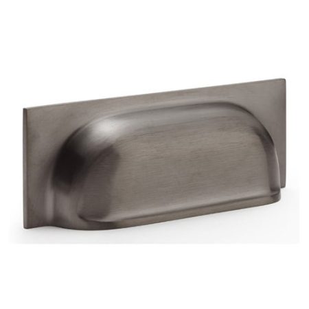 Alexander & Wilks AW905DBZPVD Quantock Cup Pull Handle - Dark Bronze PVD Centres 96mm (LEAD TIME: 2-3 DAYS)