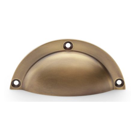 Alexander & Wilks AW910AB Raoul Cup Handle - Antique Brass (LEAD TIME: 2-3 DAYS)