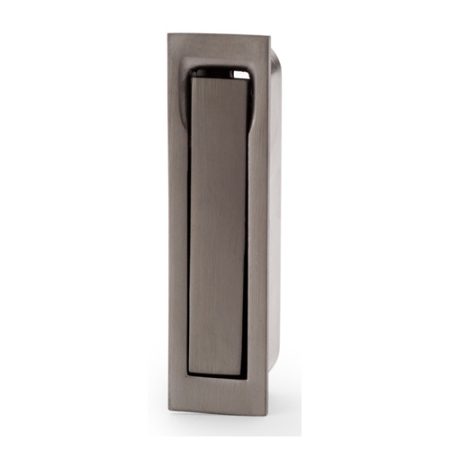 Alexander & Wilks AW990DBZPVD Square Sliding Door Edge Pull - Dark Bronze PVD (LEAD TIME: 2-3 DAYS)