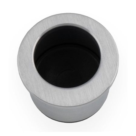 Alexander & Wilks AW992SC Round Sliding Door Finger Edge Pull (LEAD TIME: 2-3 DAYS)