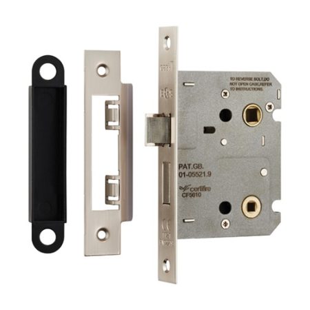 Eurospec BAE5030SN Easi-T Residential Bathroom Lock 78mm (LEAD TIME: 2-3 DAYS)