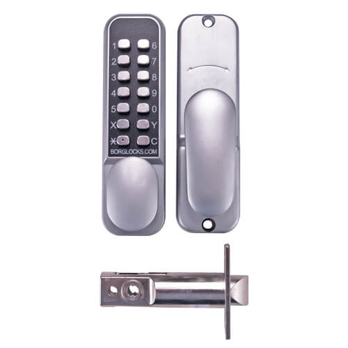 Borg 2201 Easy Code Pro Tubular Mortice Latch Hold Back
