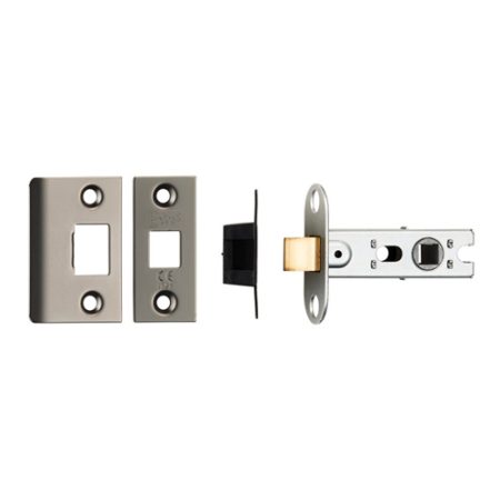 Eurospec BTL25MBRZ 64mm Ce B/T Tubular Mortice Latch Square Matt Bronze (LEAD TIME: 2-3 DAYS)