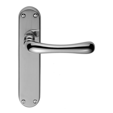 Carlisle Brass CBL12CP Ibra Lever On Backplate Latch (LEAD TIME: 2-3 DAYS)