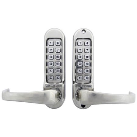 Codelock CL510 Digital Tubular Mortice Lock - Back to Back