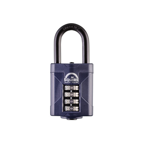 Squire CP50 50mm Long Shackle Combination Padlock