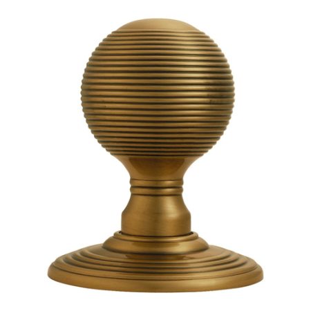 Carlisle Brass DK37CFB Delamain Reeded Knob (LEAD TIME: 2-3 DAYS)