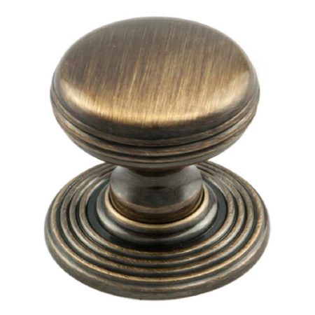 Carlisle Brass DK49BFB Delamain Ringed Knob 28mm (LEAD TIME: 2-3 DAYS)