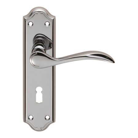 Carlisle Brass DL190CP Madrid Lever On Lock Backplate (LEAD TIME: 2-3 DAYS)