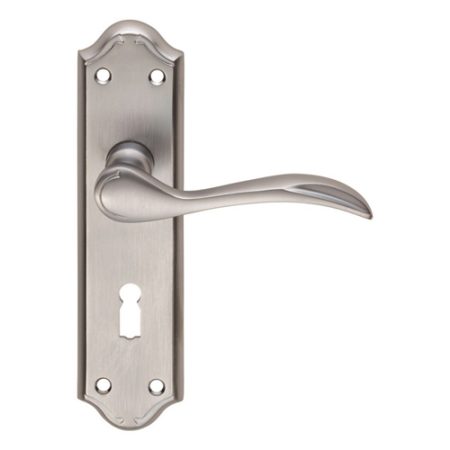 Carlisle Brass DL190SC Madrid Lever On Lock Backplate (LEAD TIME: 2-3 DAYS)